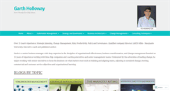 Desktop Screenshot of garthholloway.com