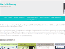 Tablet Screenshot of garthholloway.com